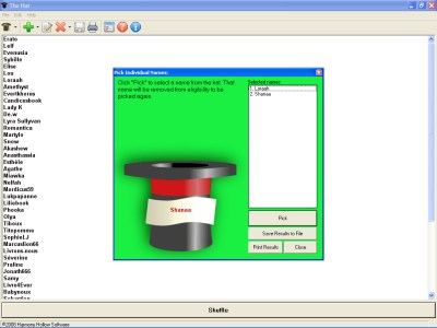 [Concours] 01 - Résultats