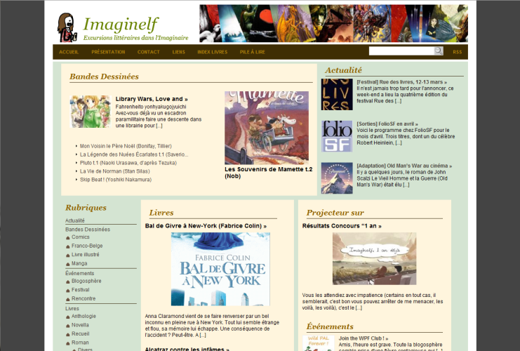 [Autre] Imaginelf - Site