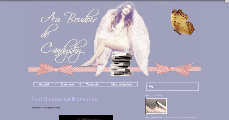 [Partenaire] Au boudoir de Candyshy - Site