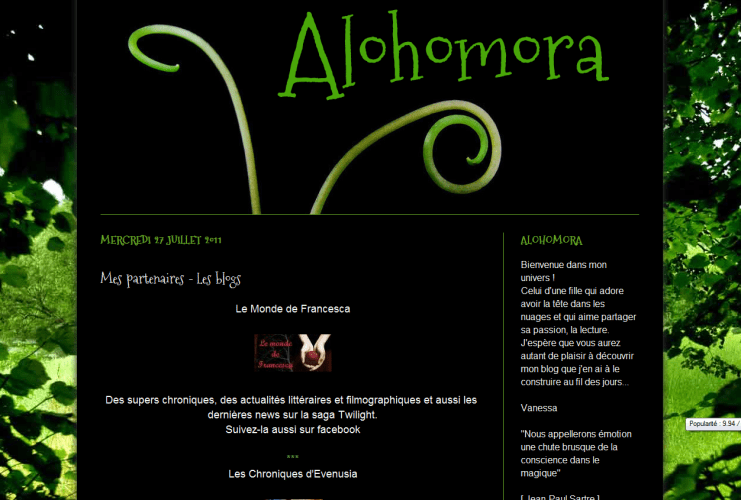 [Partenaire] Alohomora - Site