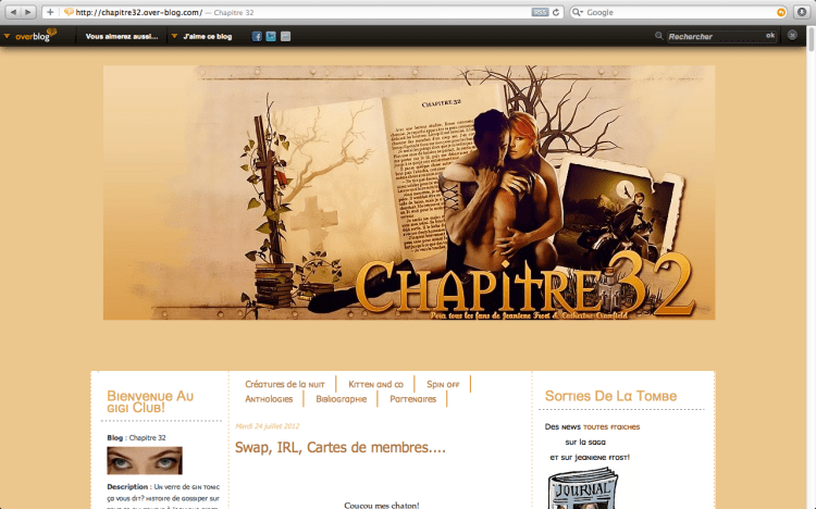 [Partenaire] Chapitre 32 - Site