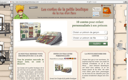 Les contes de la petite boutique