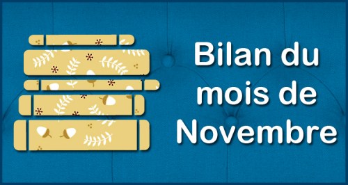 [Blog] Bilan du mois - Novembre