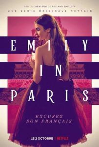 Affiche de la saison 1 de la série "Emily in Paris"